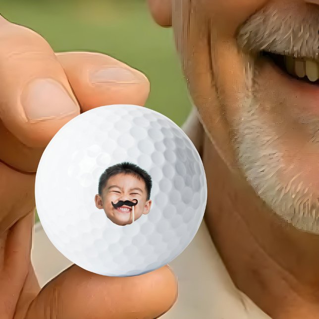 Pelotas De Golf Personalizado Face de la foto del bebé, foto perso (Subido por el creador)