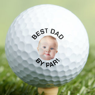 Pelotas De Golf Personalizado Face Golf Balls, Mejor Papá Por Par
