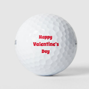 Pelotas De Golf Personalizado feliz Día de San Valentín