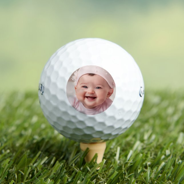 Pelotas De Golf Personalizado Foto Moderna Bolsa de Golf Personali (Camiseta in situ)