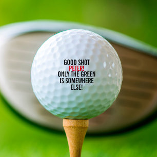 Pelotas De Golf Personalizado Funny