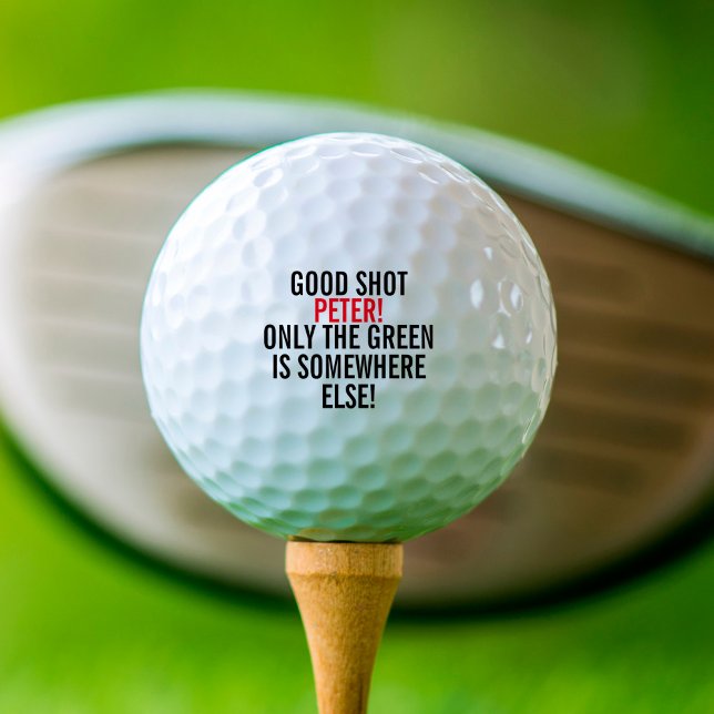 Pelotas De Golf Personalizado Funny (Funny custom golf ball)
