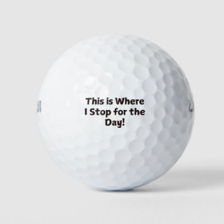 Pelotas De Golf Personalizado Funny Golf Ball para cada golfista