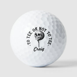 Pelotas De Golf Personalizado Funny Golfer Cita simple