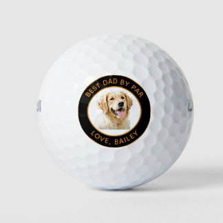 Pelotas De Golf Personalizado Golden Retriever Dog Personalizado D