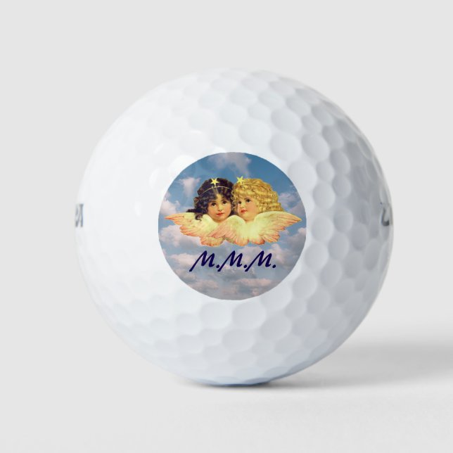 PELOTAS DE GOLF PERSONALIZADO GOLF BALLS INICIALES PERSONALES VINT (Anverso)