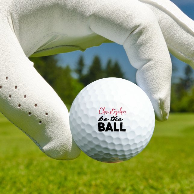 Pelotas De Golf Personalizado Golfer Funny Mindset Monogrammed ( With a touch of humor and a dash of personalization, these golf balls not only bring a smile to you)