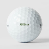 Personalizado Hunter Green Name Taylor Made Golf B