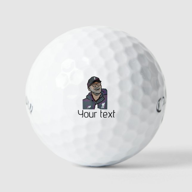 Pelotas De Golf Personalizado Icónico Logo Golf Ball (Anverso)