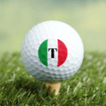 Pelotas De Golf Personalizado Italiano Orgullo Golf Ball<br><div class="desc">Esta pelota de golf es un regalo fantástico para los amantes del golf italiano, con una bandera italiana en la superficie, con los colores verde, blanco y rojo que representan vívidamente su orgullo nacional. Lo que lo hace realmente especial es la opción para la personalización, permitiendo a los golfistas incluir...</div>