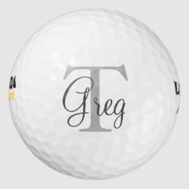 Pelotas De Golf Personalizado Monograma Golf Balls| Iniciales|Nomb