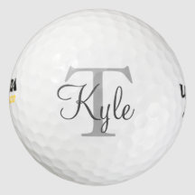 Personalizado Monograma Golf Balls| Iniciales|Nomb