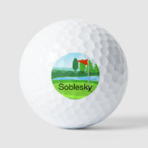 Personalizado Monograma Golf Course