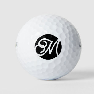 Pelotas De Golf Personalizado Monograma Nombre Círculo Ball de gol
