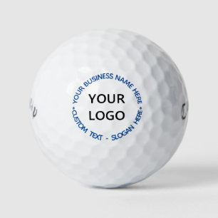 Pelotas De Golf Personalizado Nombre del logotipo Marca de texto B