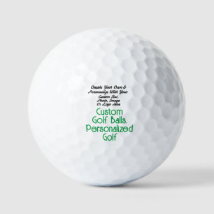 Pelotas De Golf Personalizado Performance Golf Balls - Tour person
