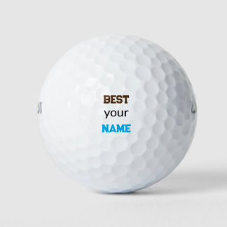 Pelotas De Golf personalizado personalizado, mejor tu nombre