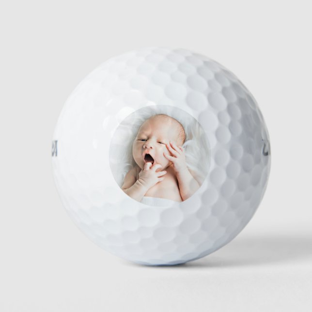 Pelotas De Golf Personalizado Photo Padre's Day Golf Balls (Anverso)