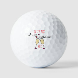 Pelotas De Golf Personalizado solo casado