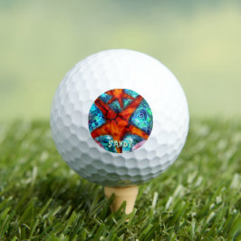 Pelotas De Golf Personalizado Starfish Seasheles Beach