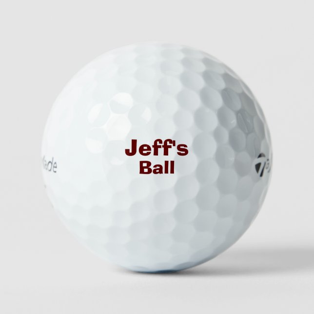 Pelotas De Golf Personalizado Value Golf Ball (Anverso)