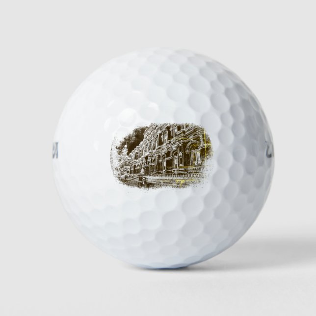 Pelotas De Golf Personalizado Wilson Ultra Distance Golf Ball (Anverso)