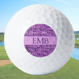 Pelotas De Golf Personalizados de diseño de cuchillos morados impr