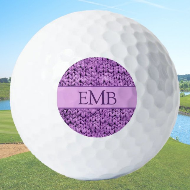 Pelotas De Golf Personalizados de diseño de cuchillos morados impr (Subido por el creador)