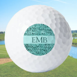 Pelotas De Golf Personalizados de diseño de cuchillos Verde azulad