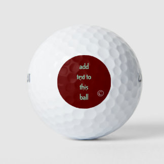 Pelotas De Golf Personalizar