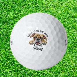 Pelotas De Golf Personalizar de Bulldog de Peeking
