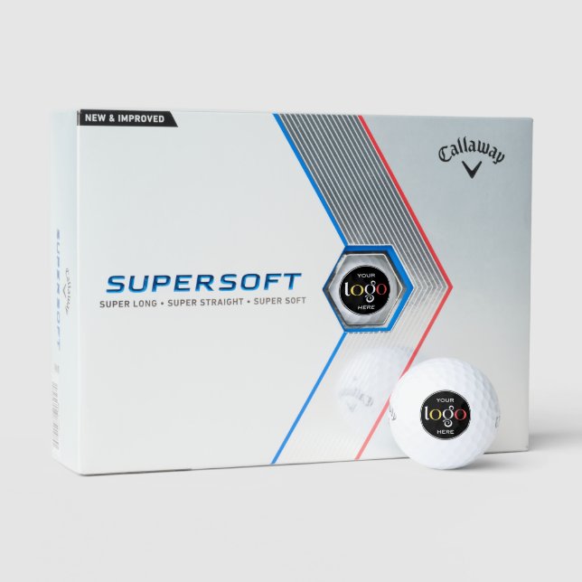 Pelotas De Golf Personalizar Logo Callaway Supersoft (Embalaje)