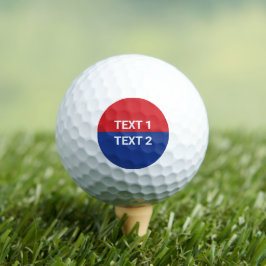 Pelotas De Golf Personalizar Presidente Elecciones 2024 Tema polít