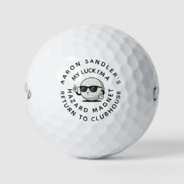 Pelotas De Golf Personalizar Su Nombre Golf Fairway Haznet Magnet