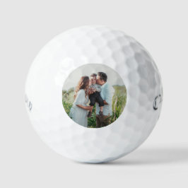 Pelotas De Golf Personalized Father's Day Gift Family Photo
