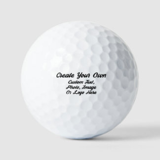 Pelotas De Golf Personalized Golf Ball - Custom Design Your Own