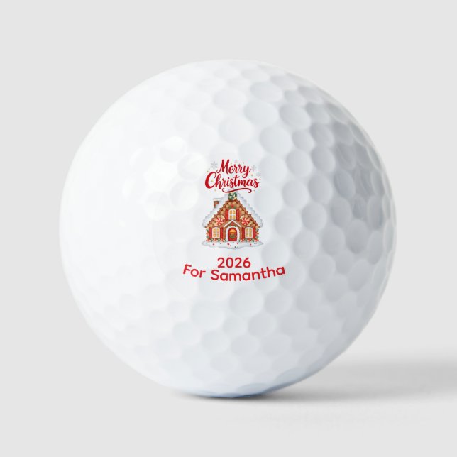 Pelotas De Golf Personalized Golf Balls - Custom Print (Anverso)