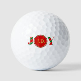 Pelotas De Golf Personalized Joy GOLFMAS Christmas Golf Ball 
