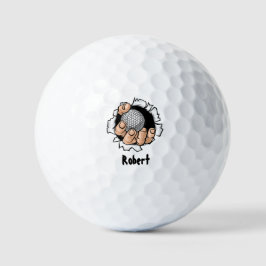 Pelotas De Golf Personalized name Funny