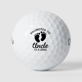 Pelotas De Golf Personalized Promoted to Uncle