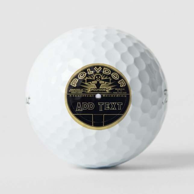 Pelotas De Golf Personalized Titleist Pro V1 Golf Balls (Anverso)