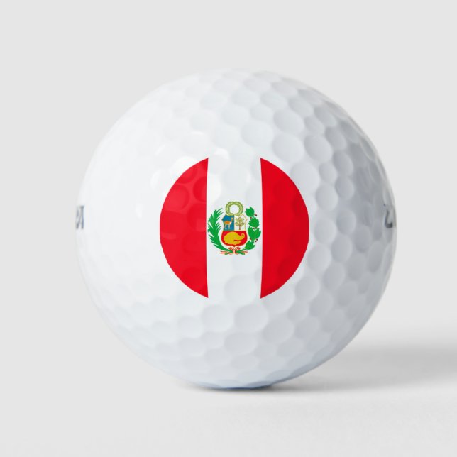 Pelotas De Golf Perú (Anverso)