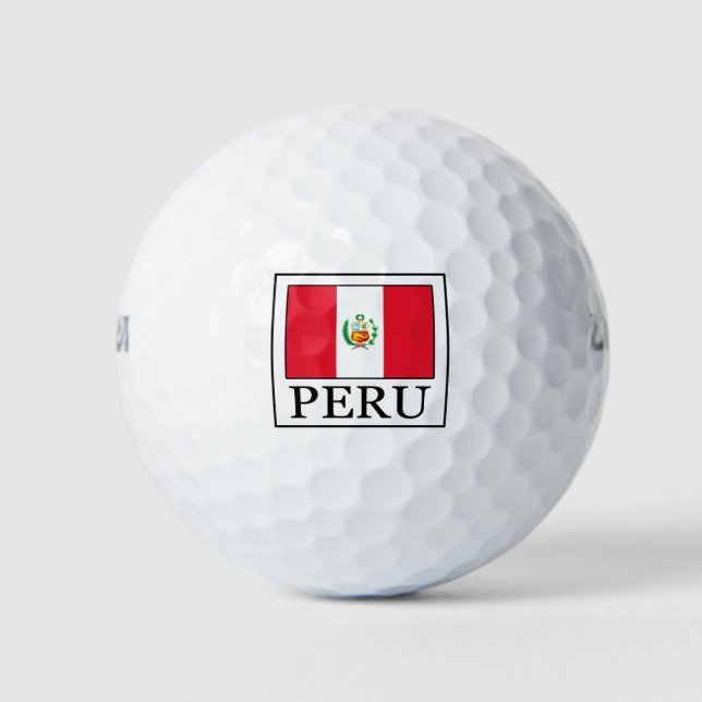Pelotas De Golf Perú (Anverso)