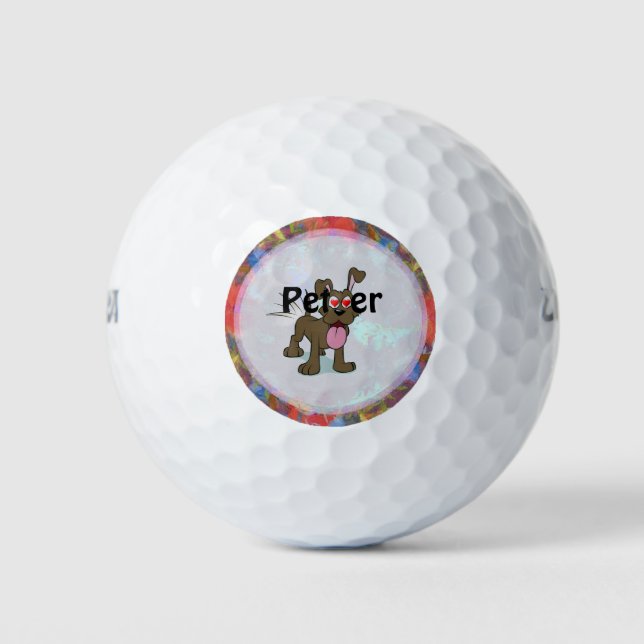 Pelotas De Golf Pet Lover Golf Ball (Anverso)