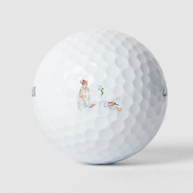 Pelotas De Golf Peter Pan y Wendy (Anverso)