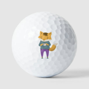 Pelotas De Golf Pezón lindo con taza de té