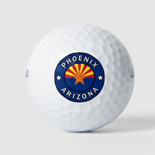 Pelotas De Golf Phoenix Arizona (Anverso)
