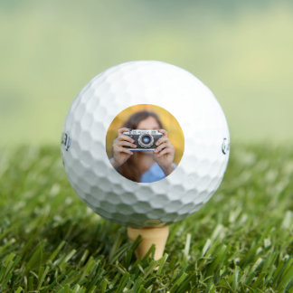 Pelotas De Golf Photo Custom Golf Balls - Funny Personalized Gift