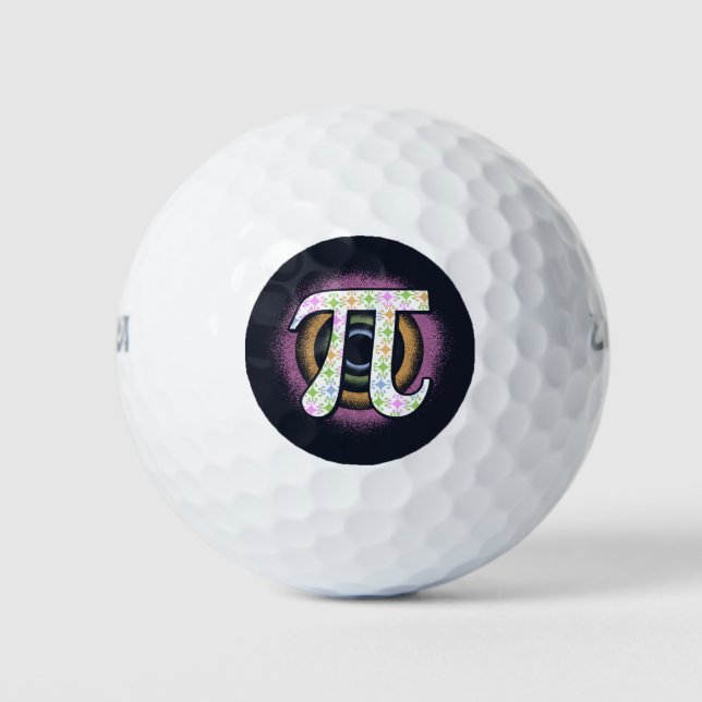 Pelotas De Golf Pi Day Math Nerd (Anverso)