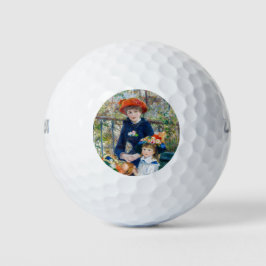 Pelotas De Golf Pierre-Auguste Renoir - Dos hermanas en la terraza